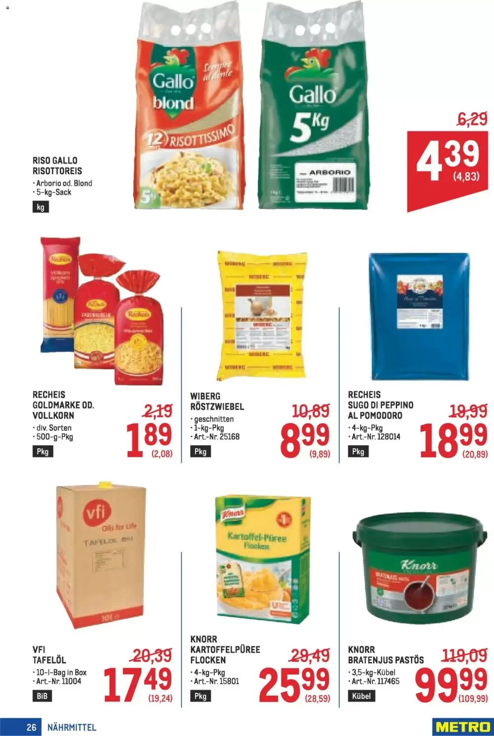 Metro Flugblatt (ab 22.01.2026) - Angebote und Prospekt - Seite 26