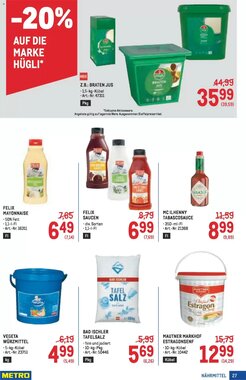 Metro Flugblatt (ab 22.01.2026) - Angebote und Prospekt - Seite 27