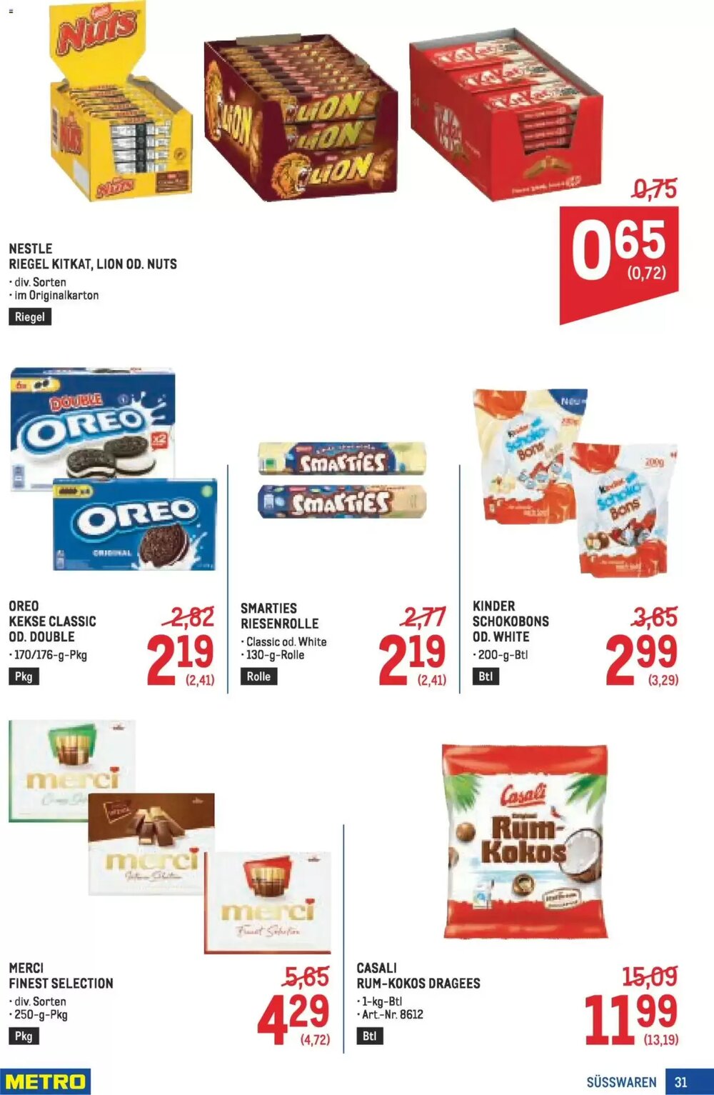 Metro Flugblatt (ab 22.01.2026) - Angebote und Prospekt - Seite 31