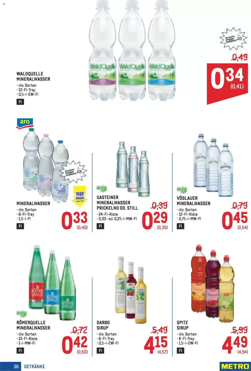 Metro Flugblatt (ab 22.01.2026) - Angebote und Prospekt - Seite 36