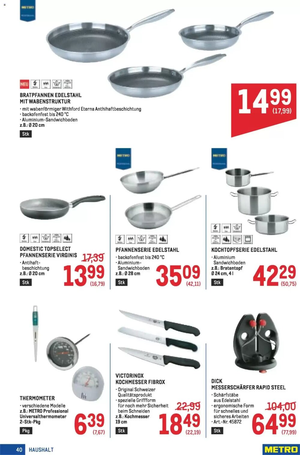 Metro Flugblatt (ab 22.01.2026) - Angebote und Prospekt - Seite 40