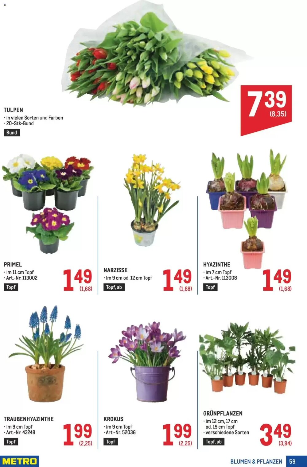 Metro Flugblatt (ab 22.01.2026) - Angebote und Prospekt - Seite 59