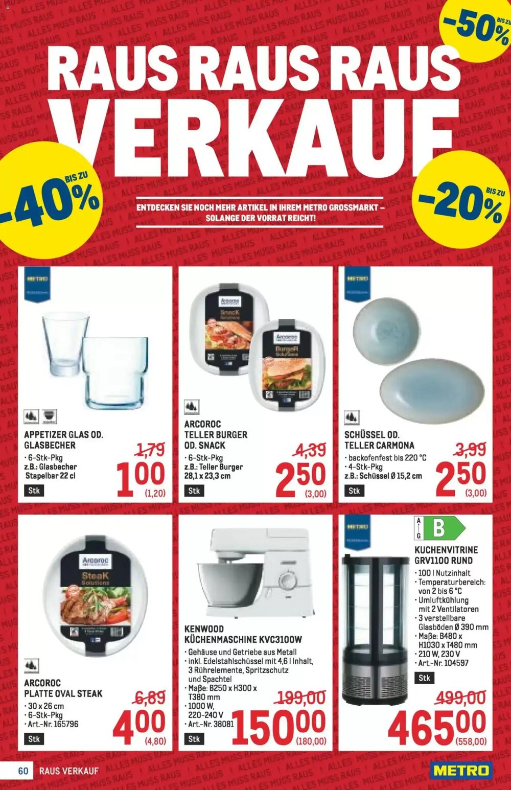 Metro Flugblatt (ab 22.01.2026) - Angebote und Prospekt - Seite 60