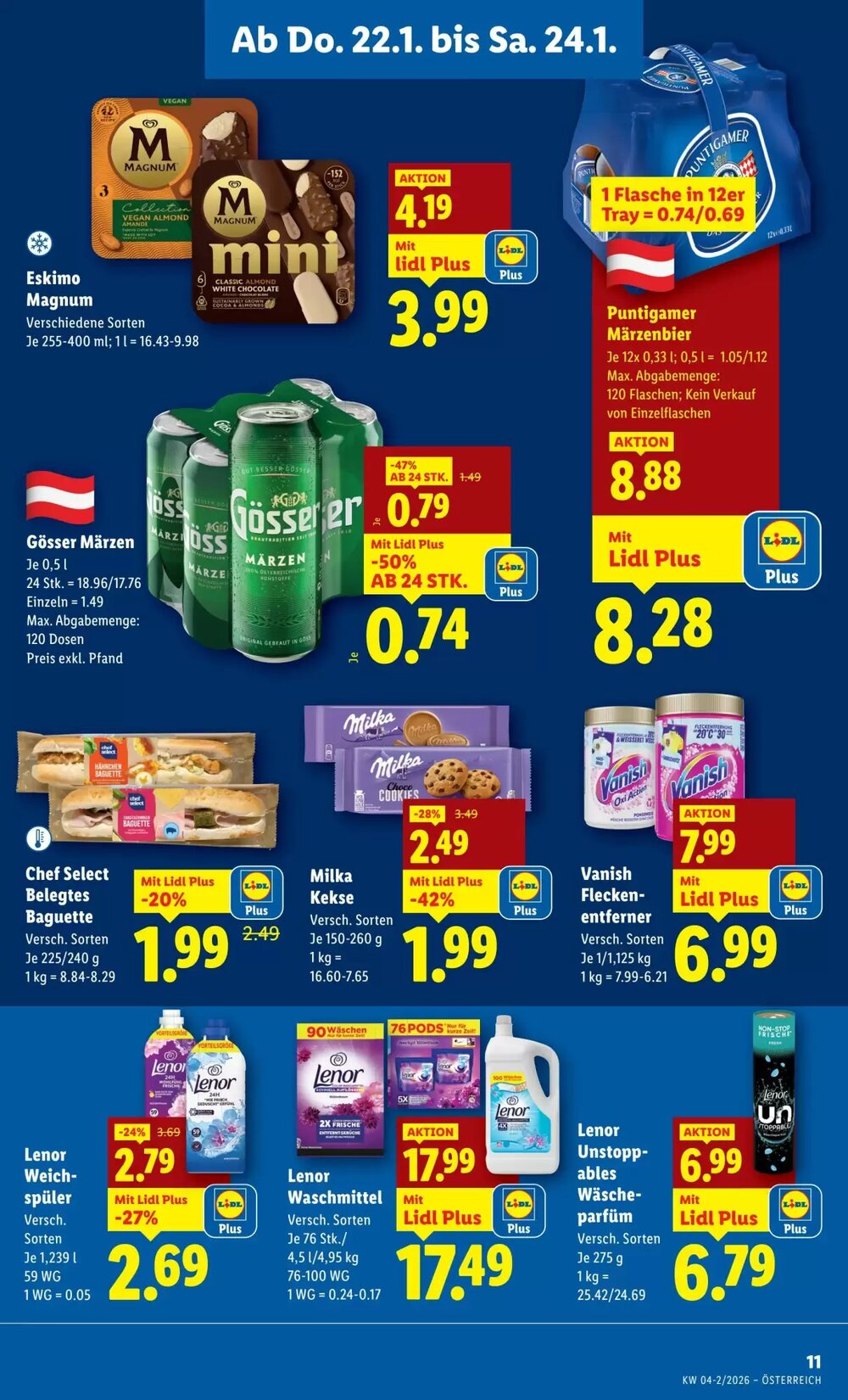 Lidl Flugblatt (ab 22.01.2026) - Angebote und Prospekt - Seite 15