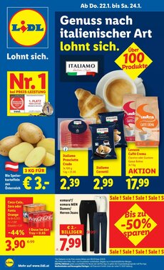 Lidl Flugblatt (ab 22.01.2026) - Angebote und Prospekt
