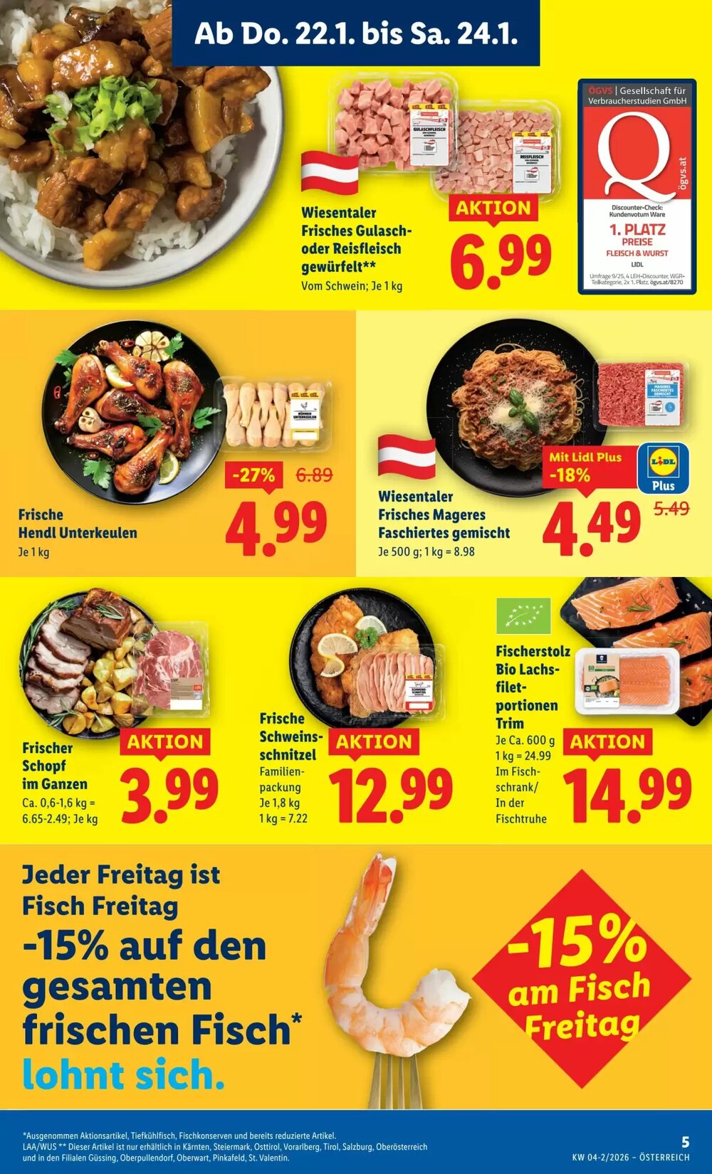 Lidl Flugblatt (ab 22.01.2026) - Angebote und Prospekt - Seite 9