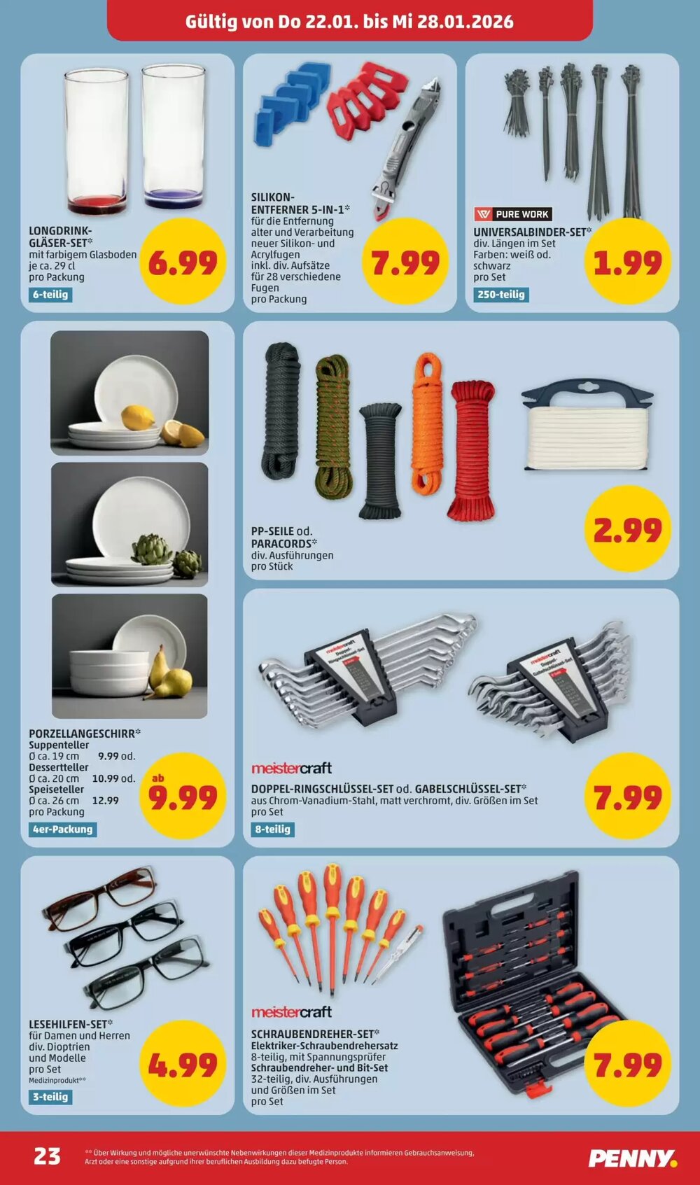 PENNY Flugblatt (ab 22.01.2026) - Angebote und Prospekt - Seite 23