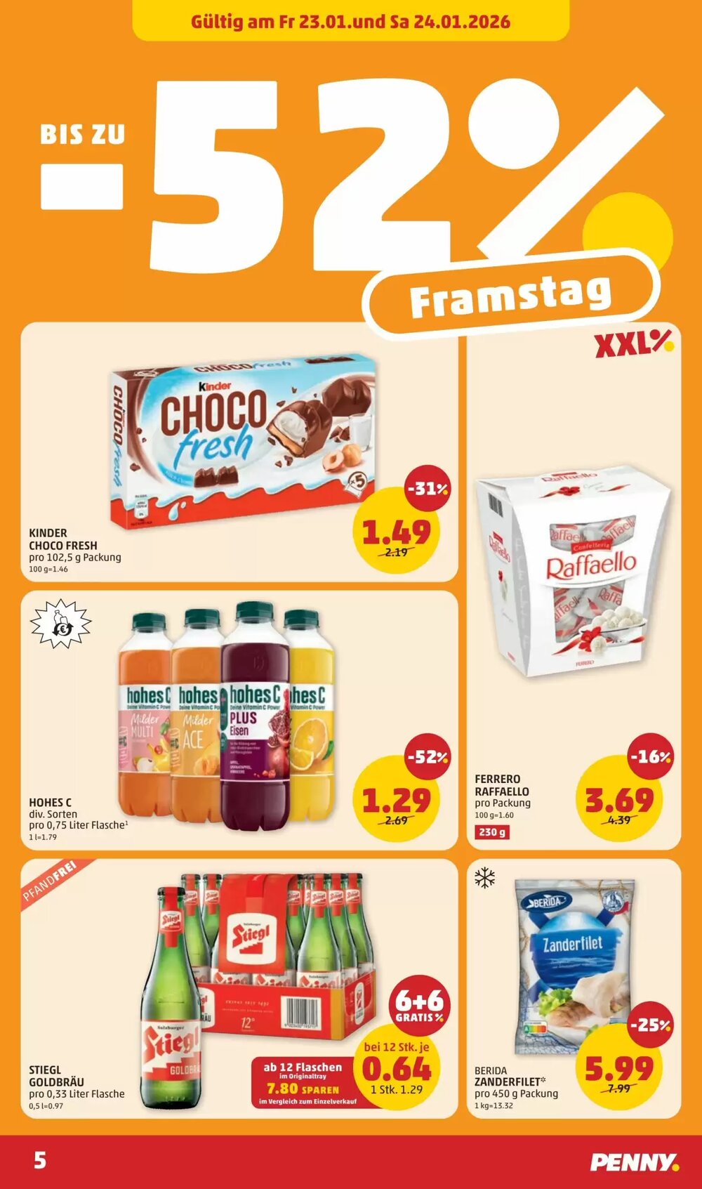 PENNY Flugblatt (ab 22.01.2026) - Angebote und Prospekt - Seite 5