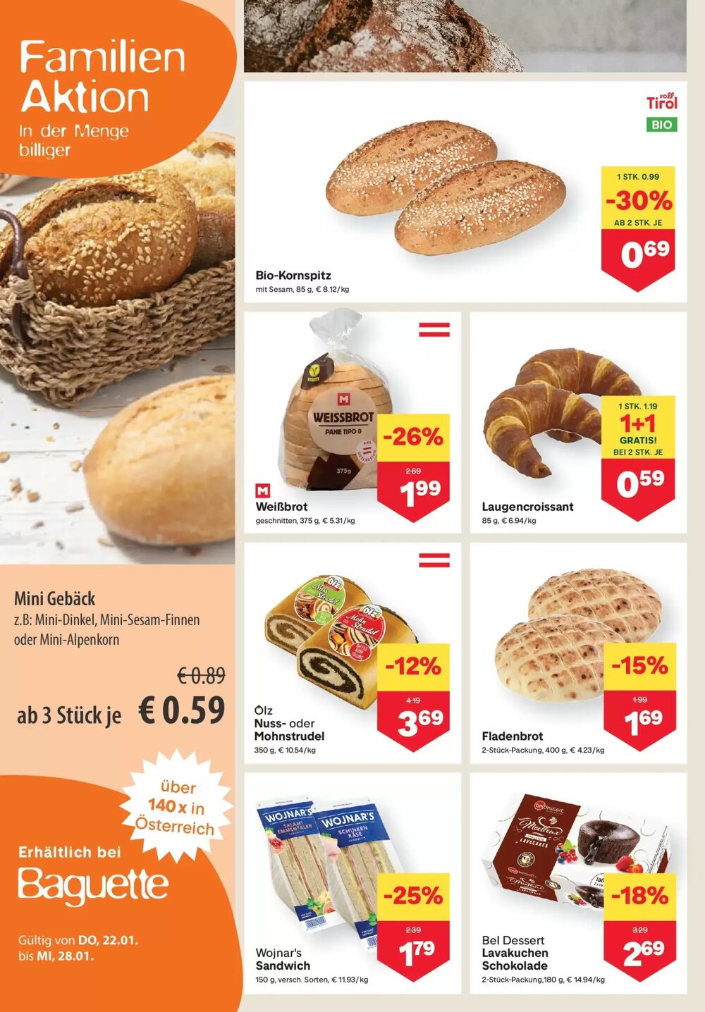 MPreis Flugblatt (ab 22.01.2026) - Angebote und Prospekt - Seite 4