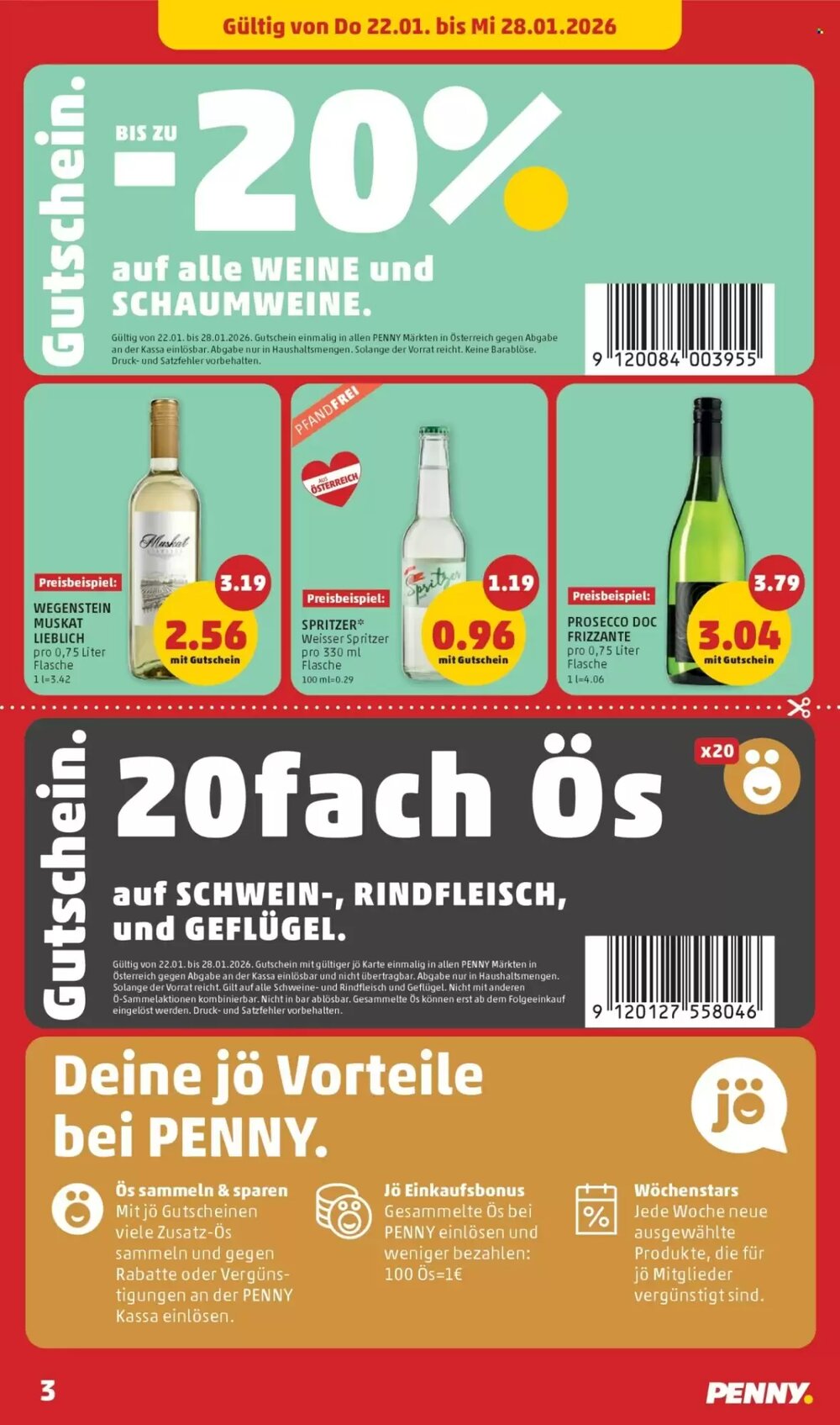 PENNY Flugblatt (ab 22.01.2026) - Angebote und Prospekt - Seite 3