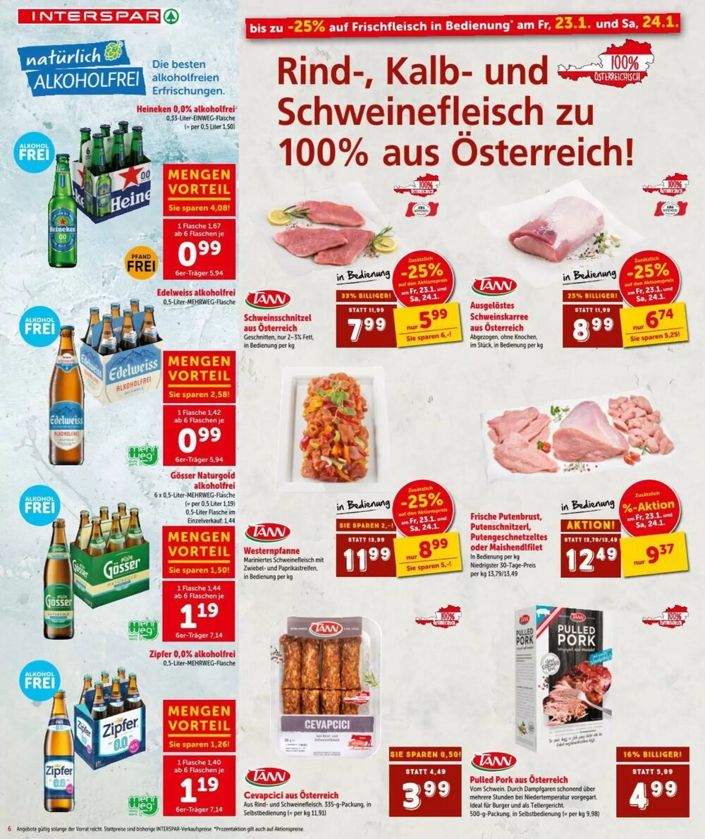 Interspar Flugblatt (ab 22.01.2026) - Angebote und Prospekt - Seite 6