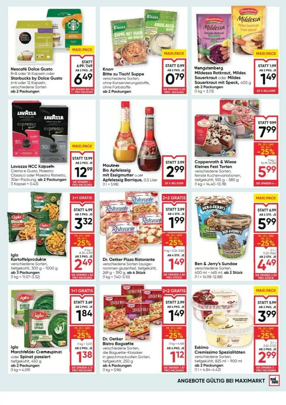 Maximarkt Flugblatt (ab 22.01.2026) - Angebote und Prospekt - Seite 11