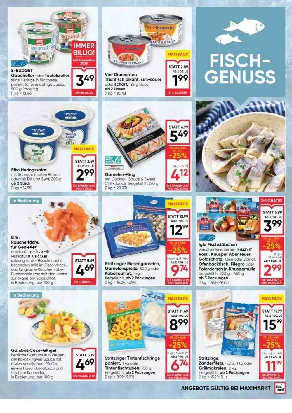 Maximarkt Flugblatt (ab 22.01.2026) - Angebote und Prospekt - Seite 7