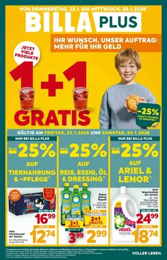 Billa Flugblatt (ab 22.01.2026) - Angebote und Prospekt