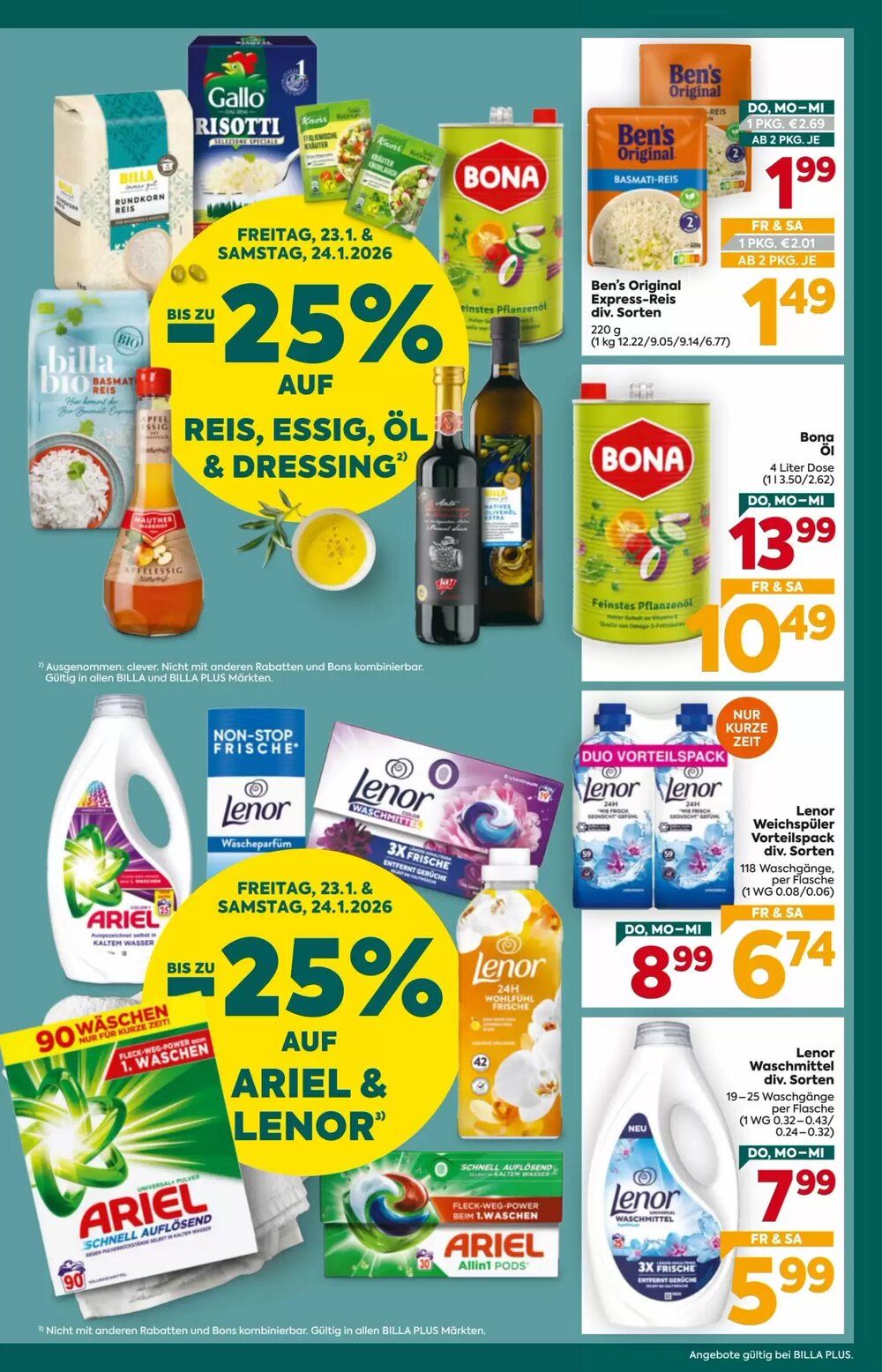 Billa Flugblatt (ab 22.01.2026) - Angebote und Prospekt - Seite 3