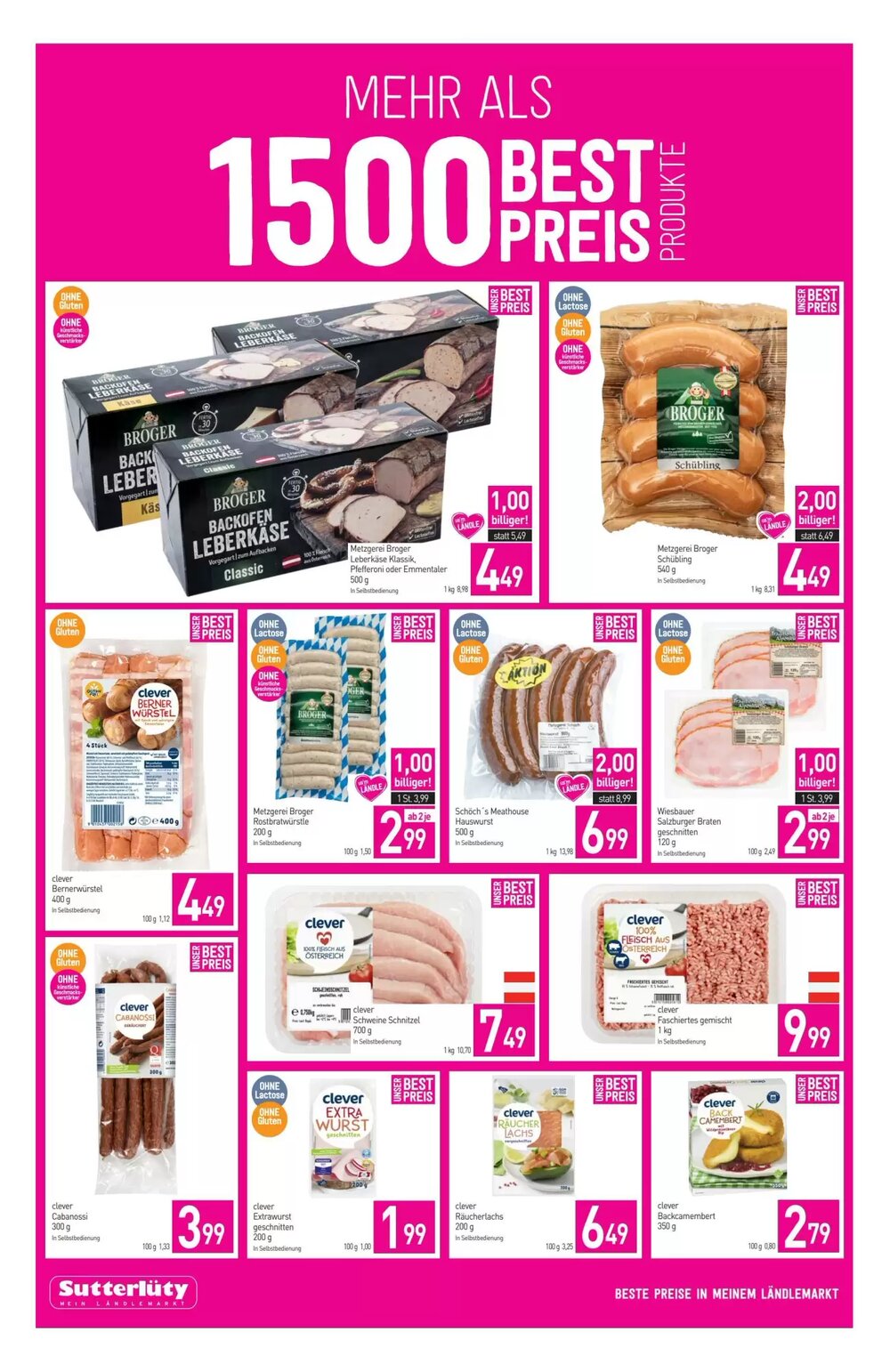 Sutterlüty Flugblatt (ab 22.01.2026) - Angebote und Prospekt - Seite 2