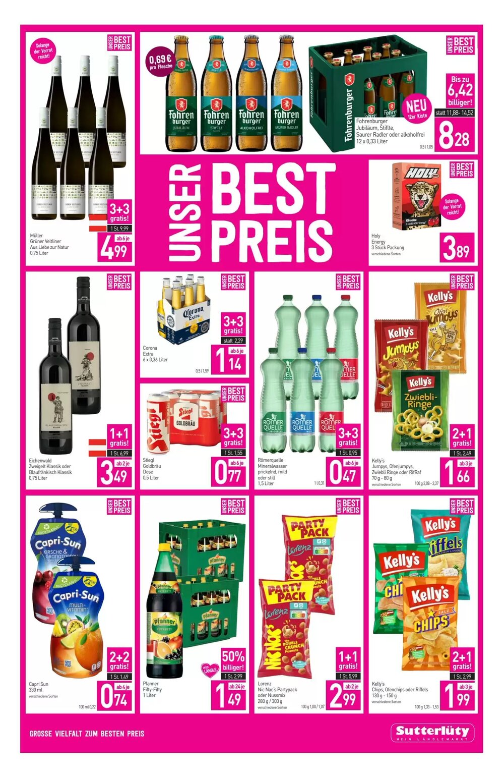 Sutterlüty Flugblatt (ab 22.01.2026) - Angebote und Prospekt - Seite 3