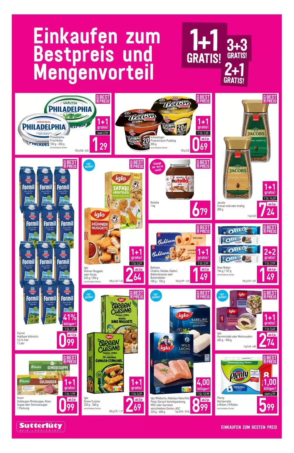 Sutterlüty Flugblatt (ab 22.01.2026) - Angebote und Prospekt - Seite 4