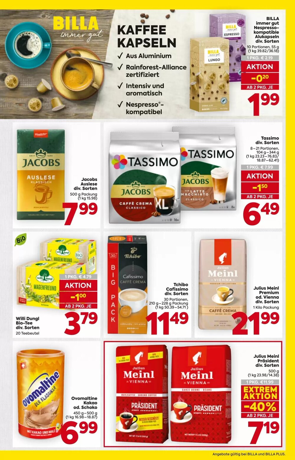 Billa Flugblatt (ab 22.01.2026) - Angebote und Prospekt - Seite 15