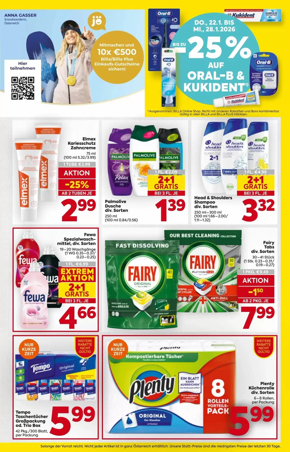 Billa Flugblatt (ab 22.01.2026) - Angebote und Prospekt - Seite 19