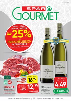 SPAR Gourmet Flugblatt (ab 22.01.2026) - Angebote und Prospekt