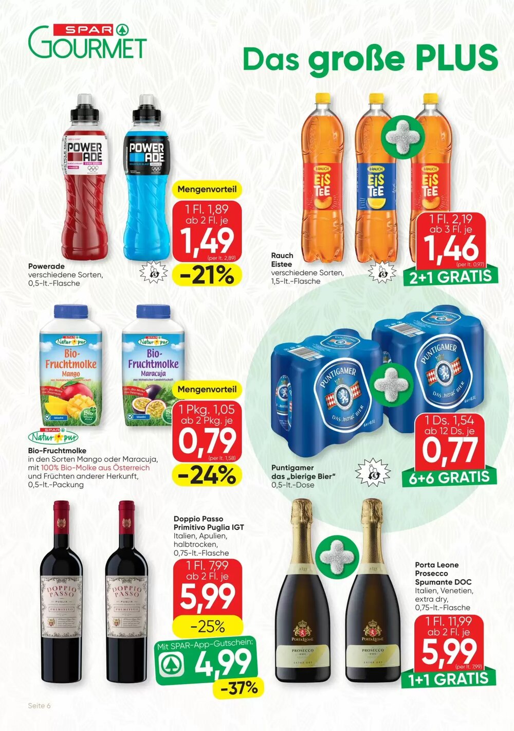 SPAR Gourmet Flugblatt (ab 22.01.2026) - Angebote und Prospekt - Seite 6