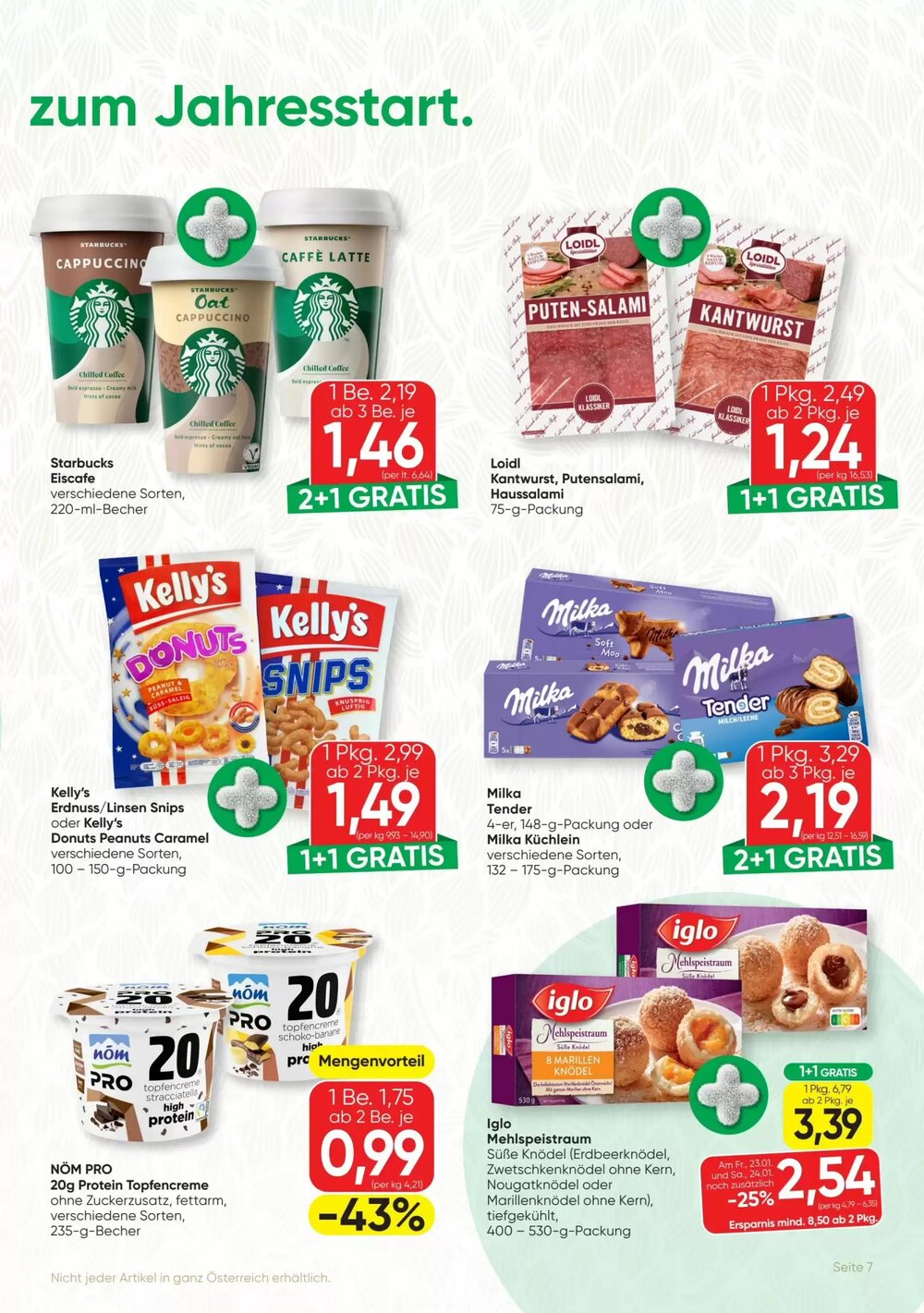 SPAR Gourmet Flugblatt (ab 22.01.2026) - Angebote und Prospekt - Seite 7