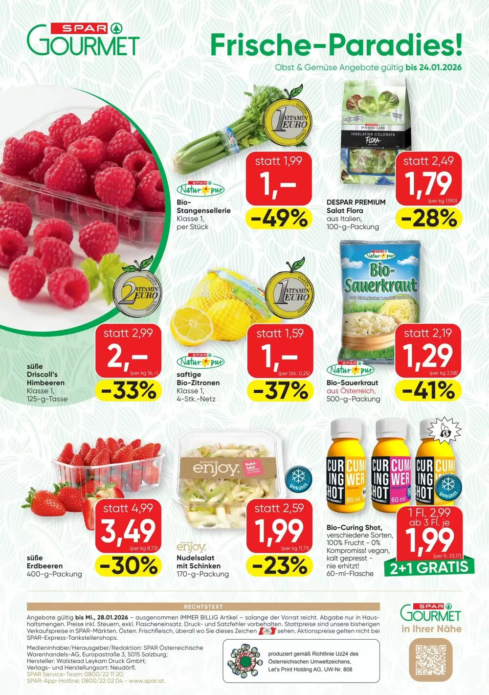 SPAR Gourmet Flugblatt (ab 22.01.2026) - Angebote und Prospekt - Seite 8