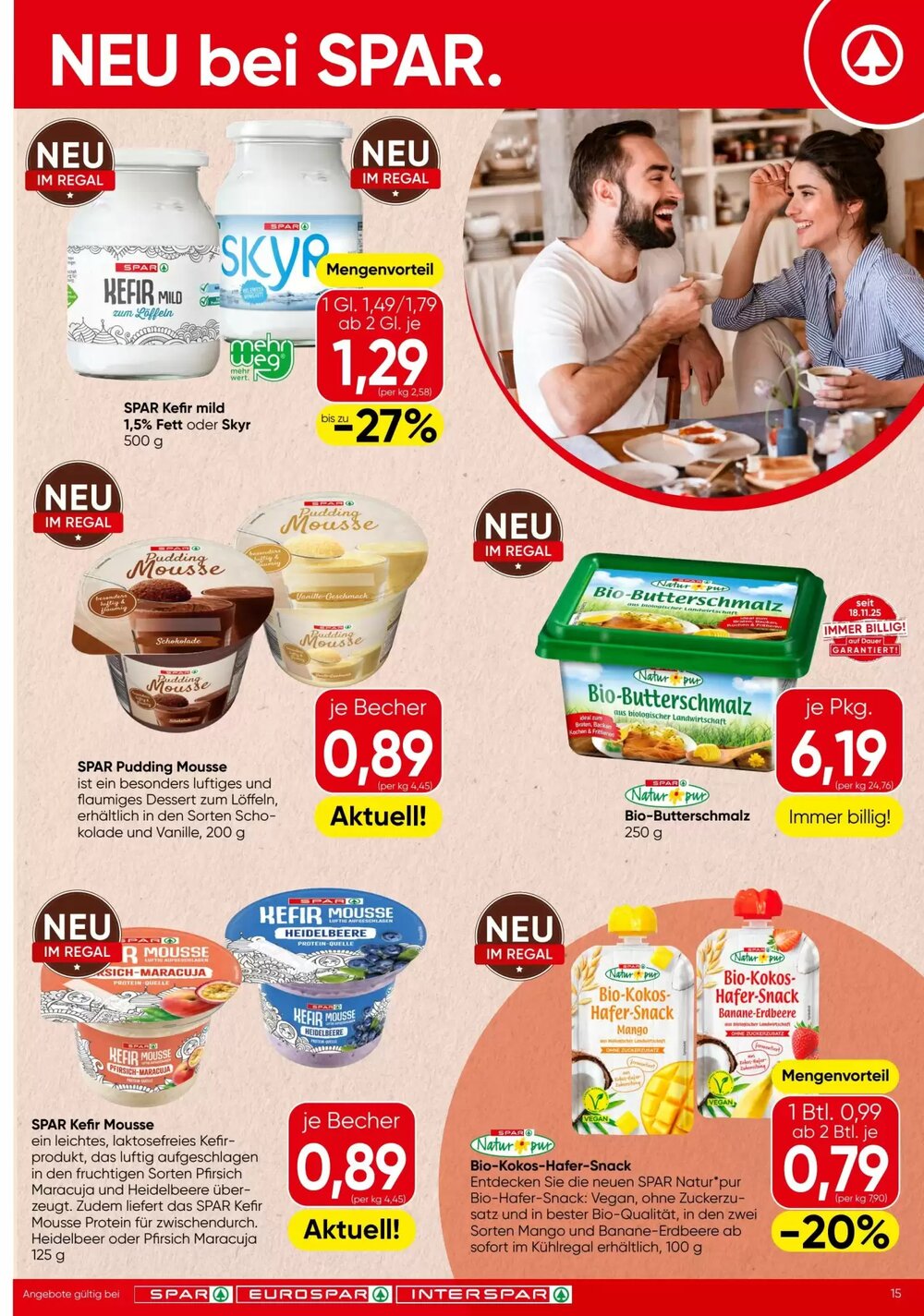 Spar Flugblatt (ab 22.01.2026) - Angebote und Prospekt - Seite 15