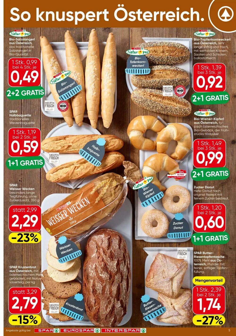 Spar Flugblatt (ab 22.01.2026) - Angebote und Prospekt - Seite 5