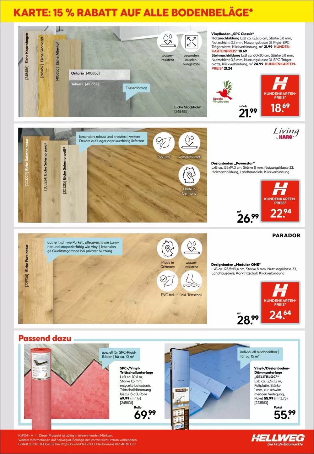 Hellweg Flugblatt (ab 22.01.2026) - Angebote und Prospekt - Seite 9