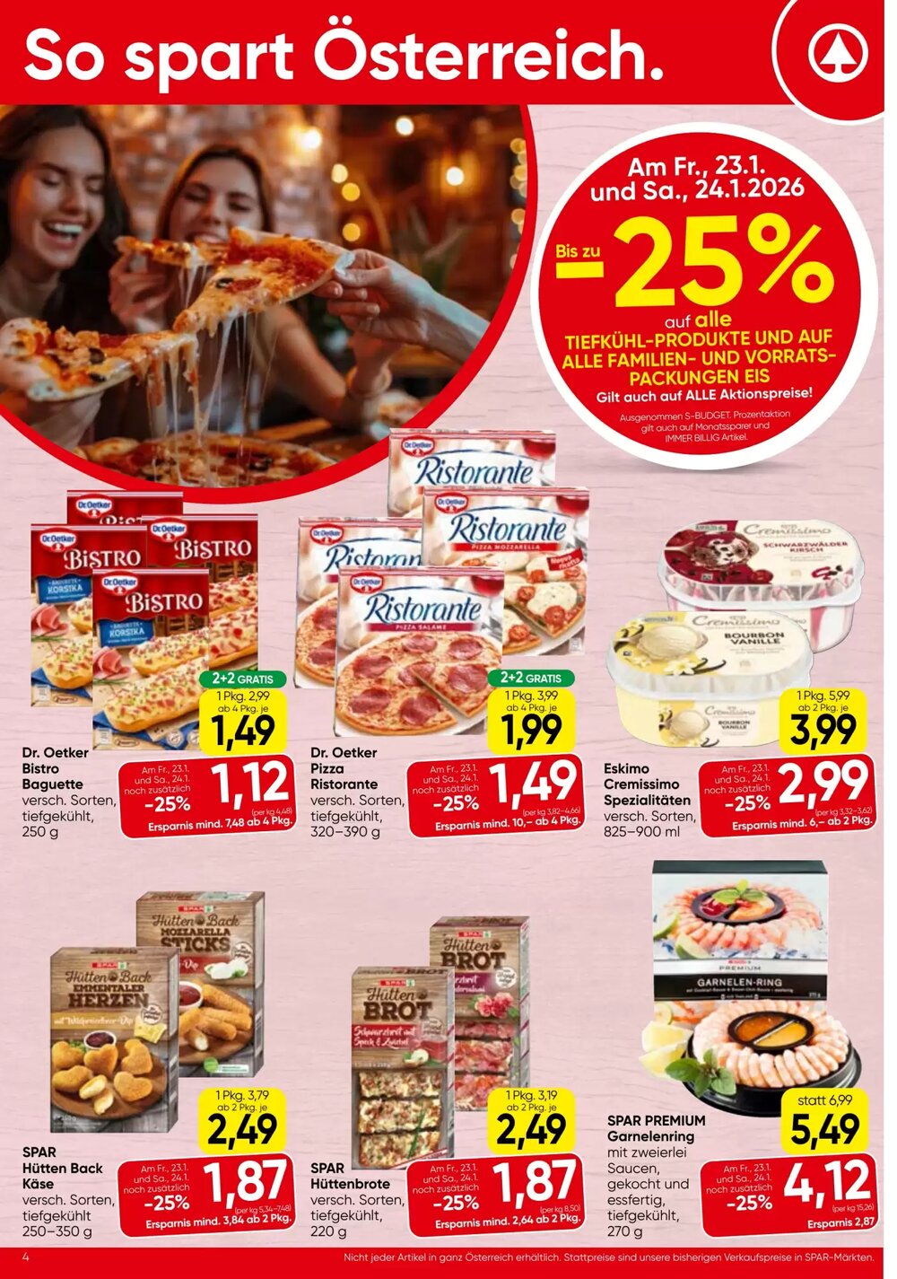 Strasser Markt Flugblatt (ab 22.01.2026) - Angebote und Prospekt - Seite 4