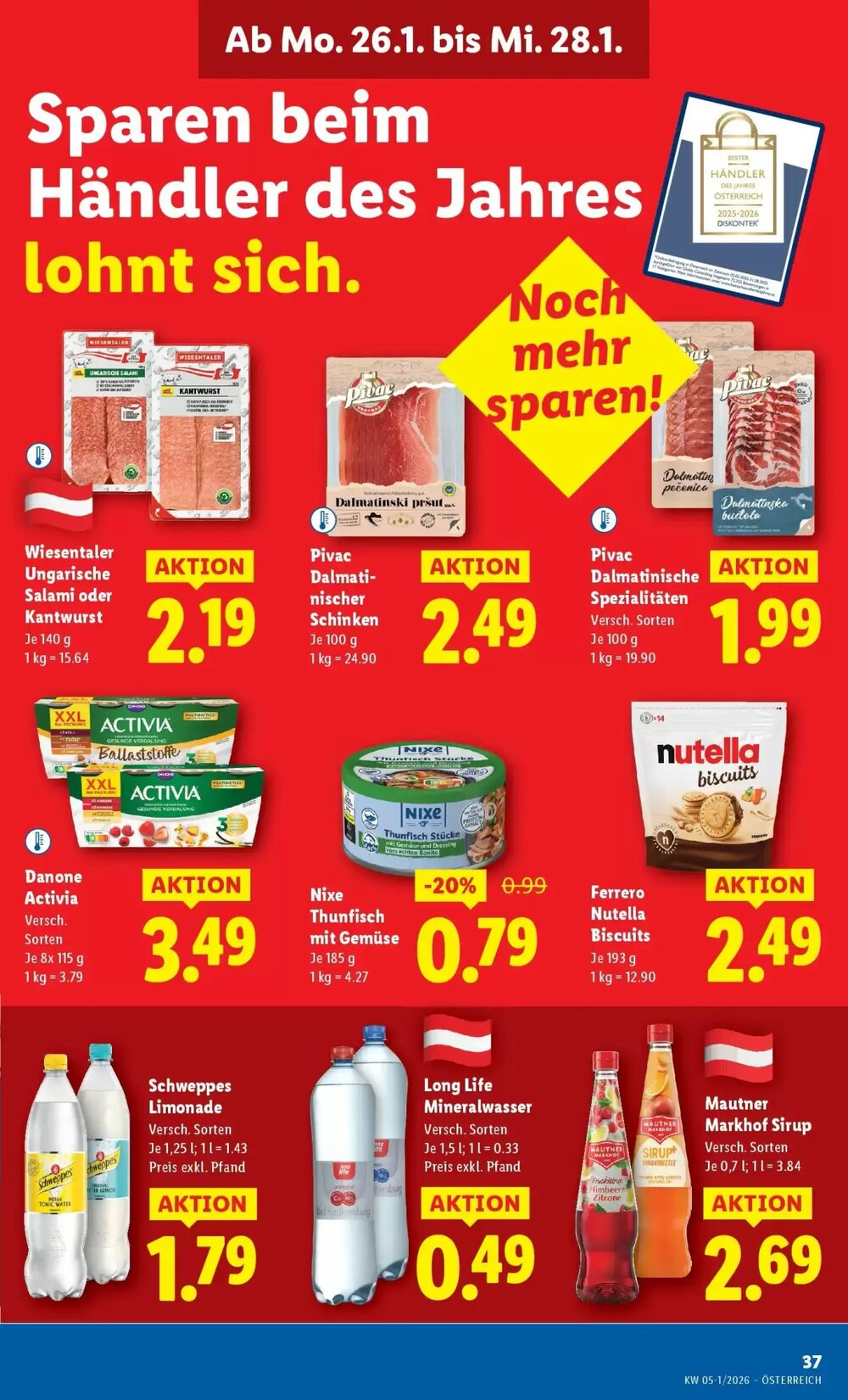 Lidl Flugblatt (ab 22.01.2026) - Angebote und Prospekt - Seite 43