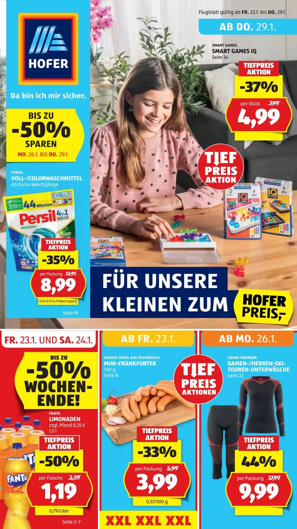 Hofer Flugblatt (ab 23.01.2026) - Angebote und Prospekt - Seite 1