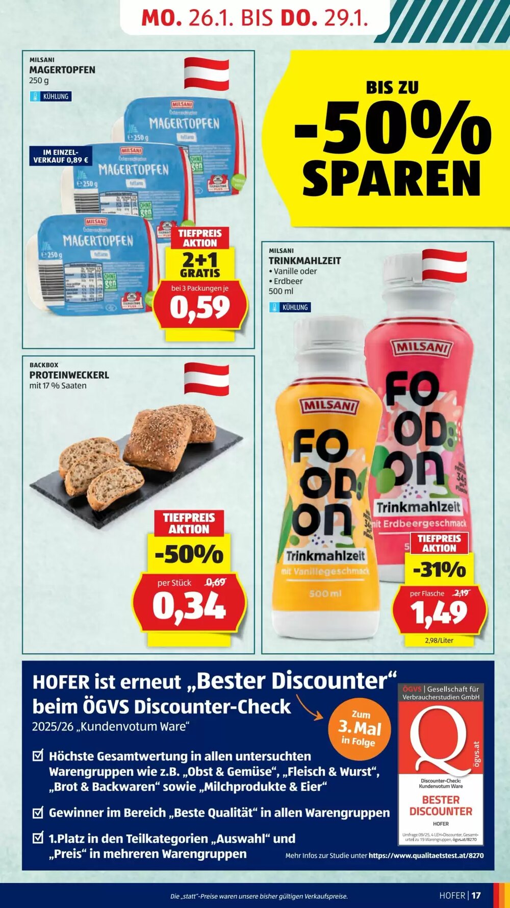 Hofer Flugblatt (ab 23.01.2026) - Angebote und Prospekt - Seite 19