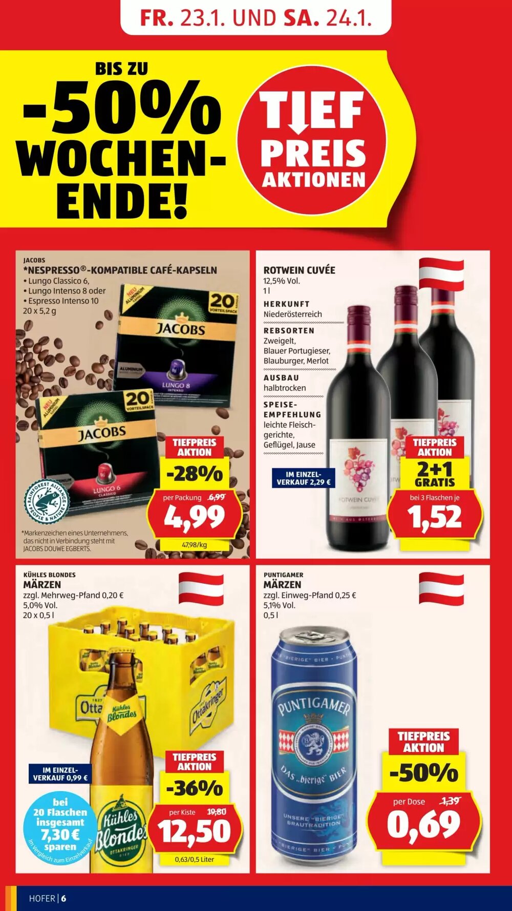 Hofer Flugblatt (ab 23.01.2026) - Angebote und Prospekt - Seite 8