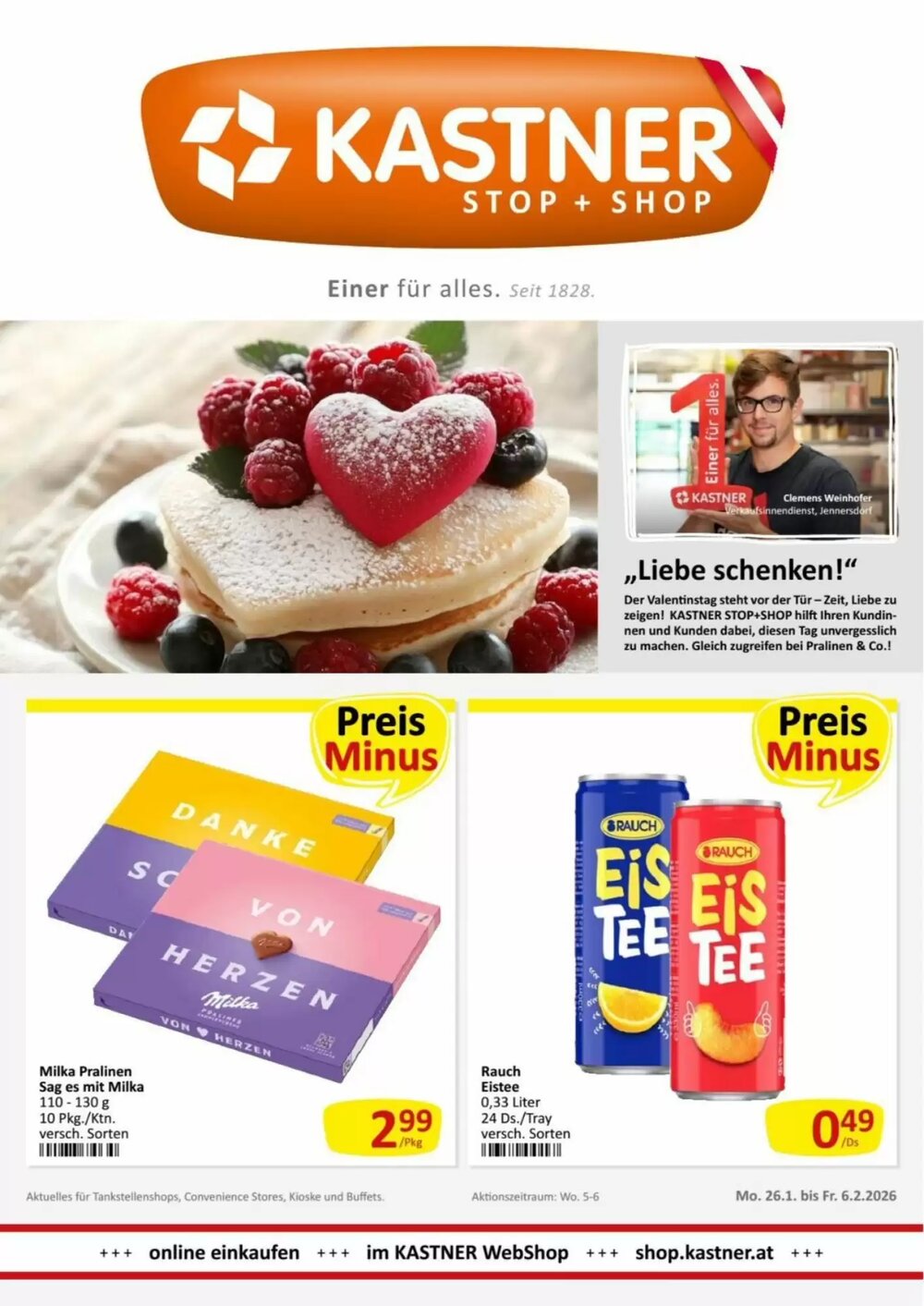 Kastner Flugblatt (ab 26.01.2026) - Angebote und Prospekt - Seite 1