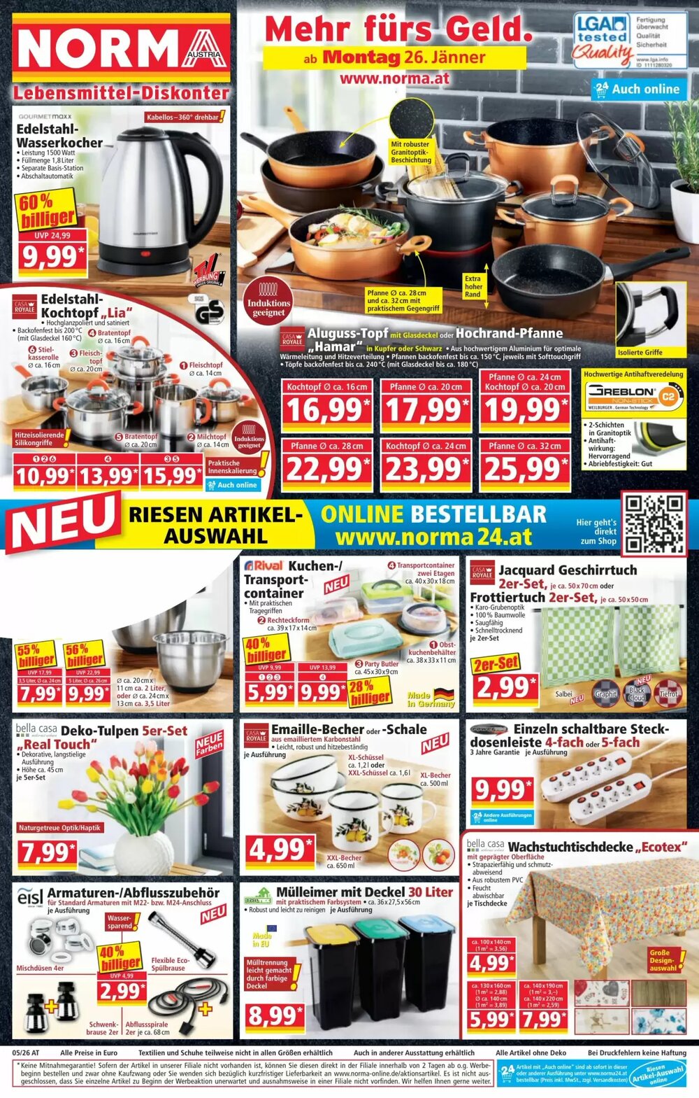 Norma Flugblatt (ab 26.01.2026) - Angebote und Prospekt - Seite 1