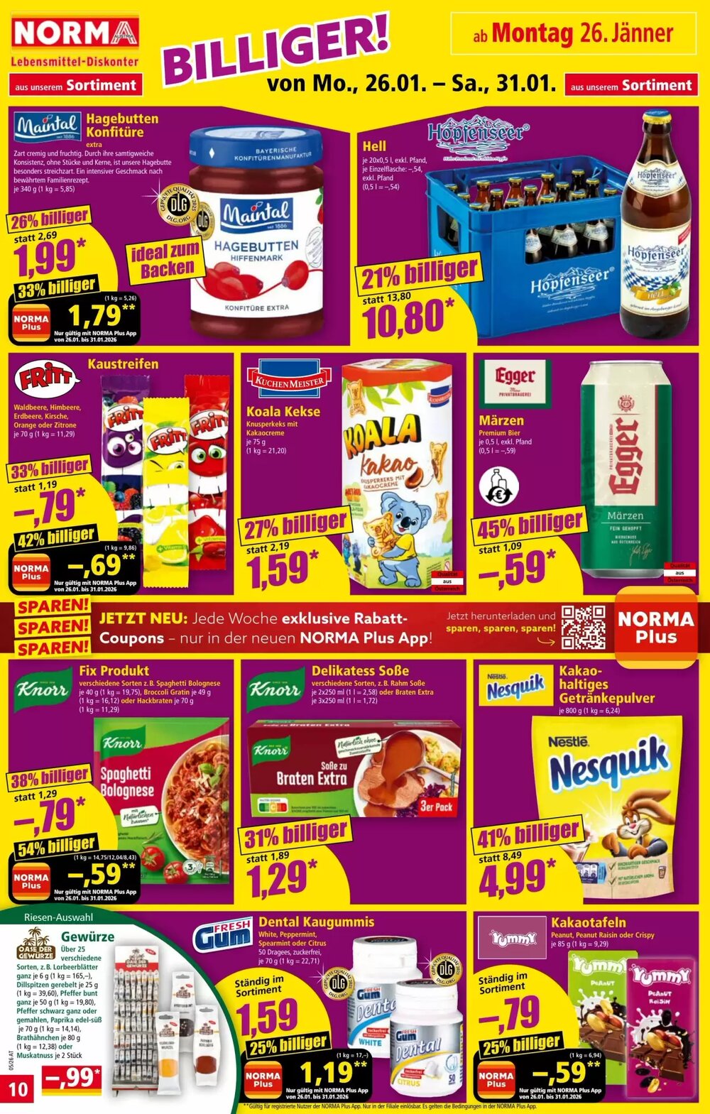 Norma Flugblatt (ab 26.01.2026) - Angebote und Prospekt - Seite 10