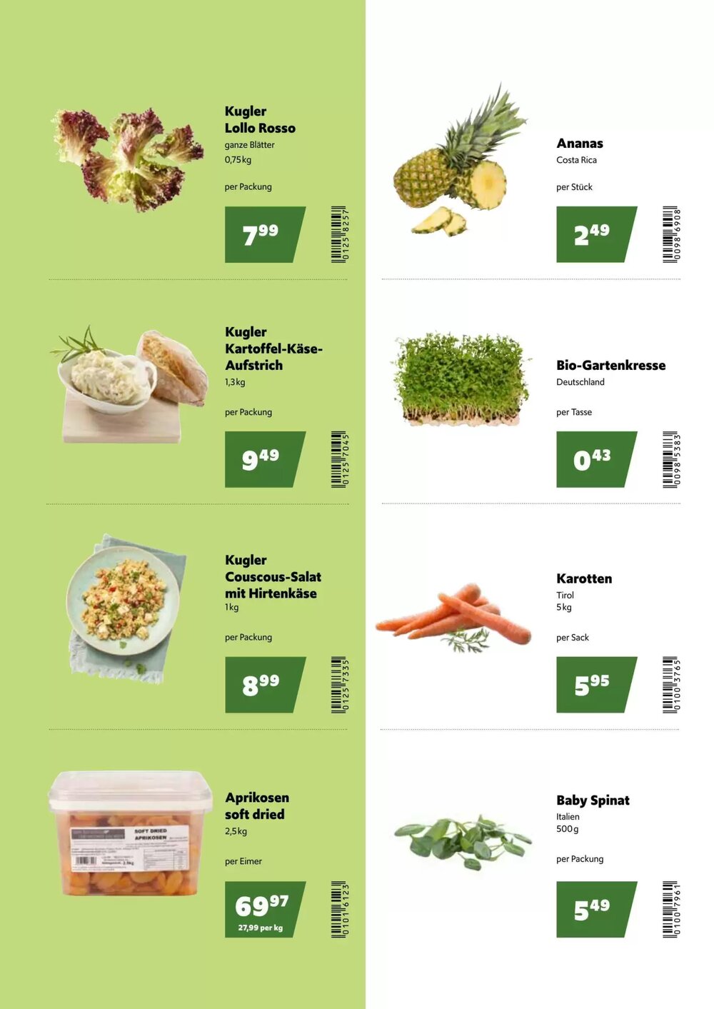 Eurogast Grissemann Flugblatt (ab 26.01.2026) - Angebote und Prospekt - Seite 2