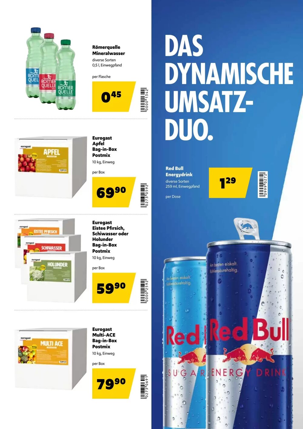 Eurogast Grissemann Flugblatt (ab 26.01.2026) - Angebote und Prospekt - Seite 21