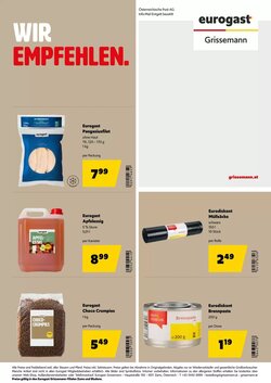 Eurogast Grissemann Flugblatt (ab 26.01.2026) - Angebote und Prospekt - Seite 28
