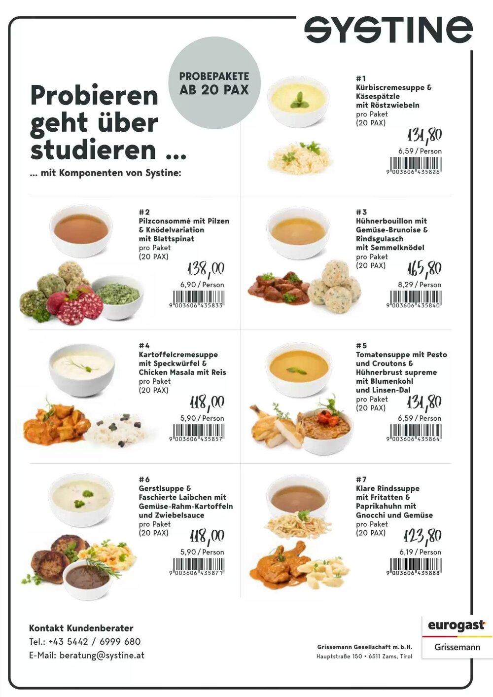 Eurogast Grissemann Flugblatt (ab 26.01.2026) - Angebote und Prospekt - Seite 5