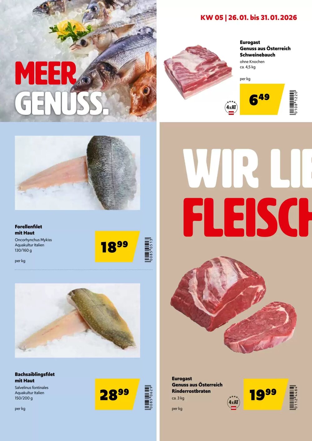 Eurogast Grissemann Flugblatt (ab 26.01.2026) - Angebote und Prospekt - Seite 6