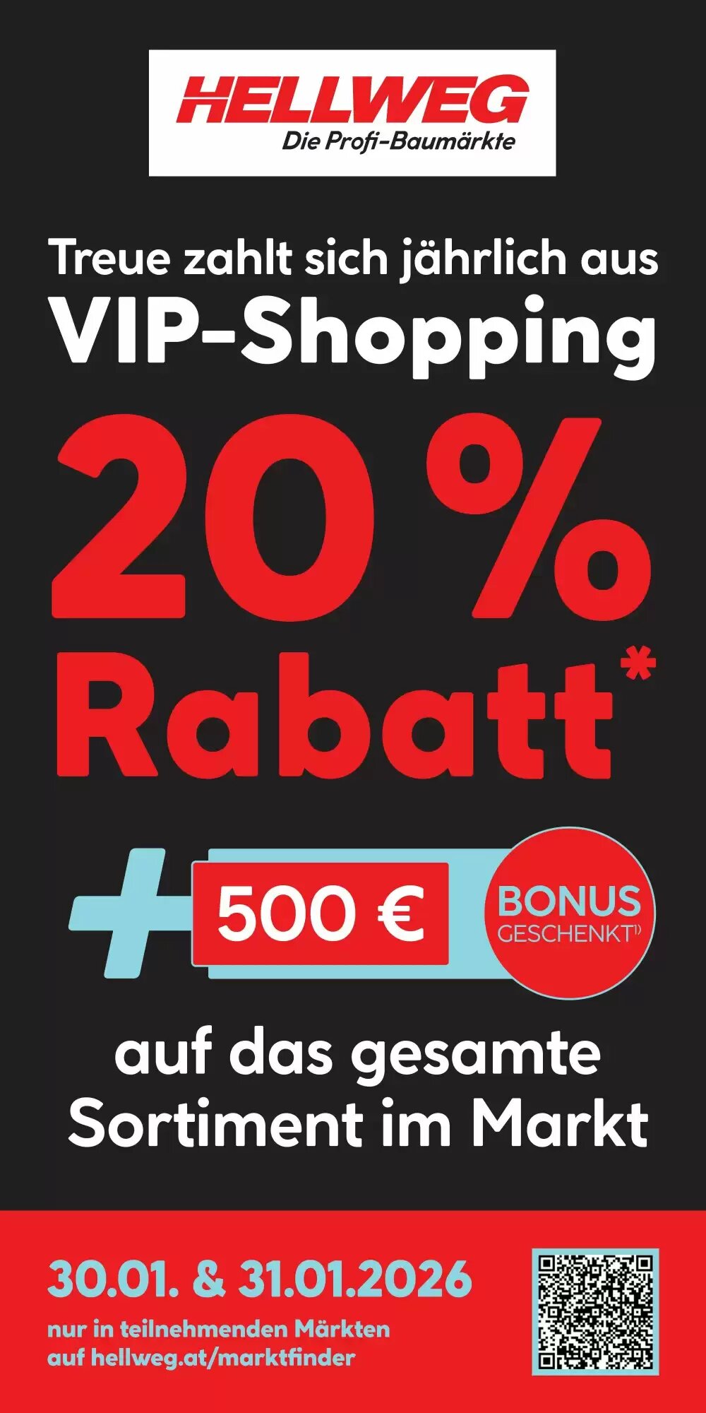 Hellweg Flugblatt (ab 26.01.2026) - Angebote und Prospekt - Seite 1