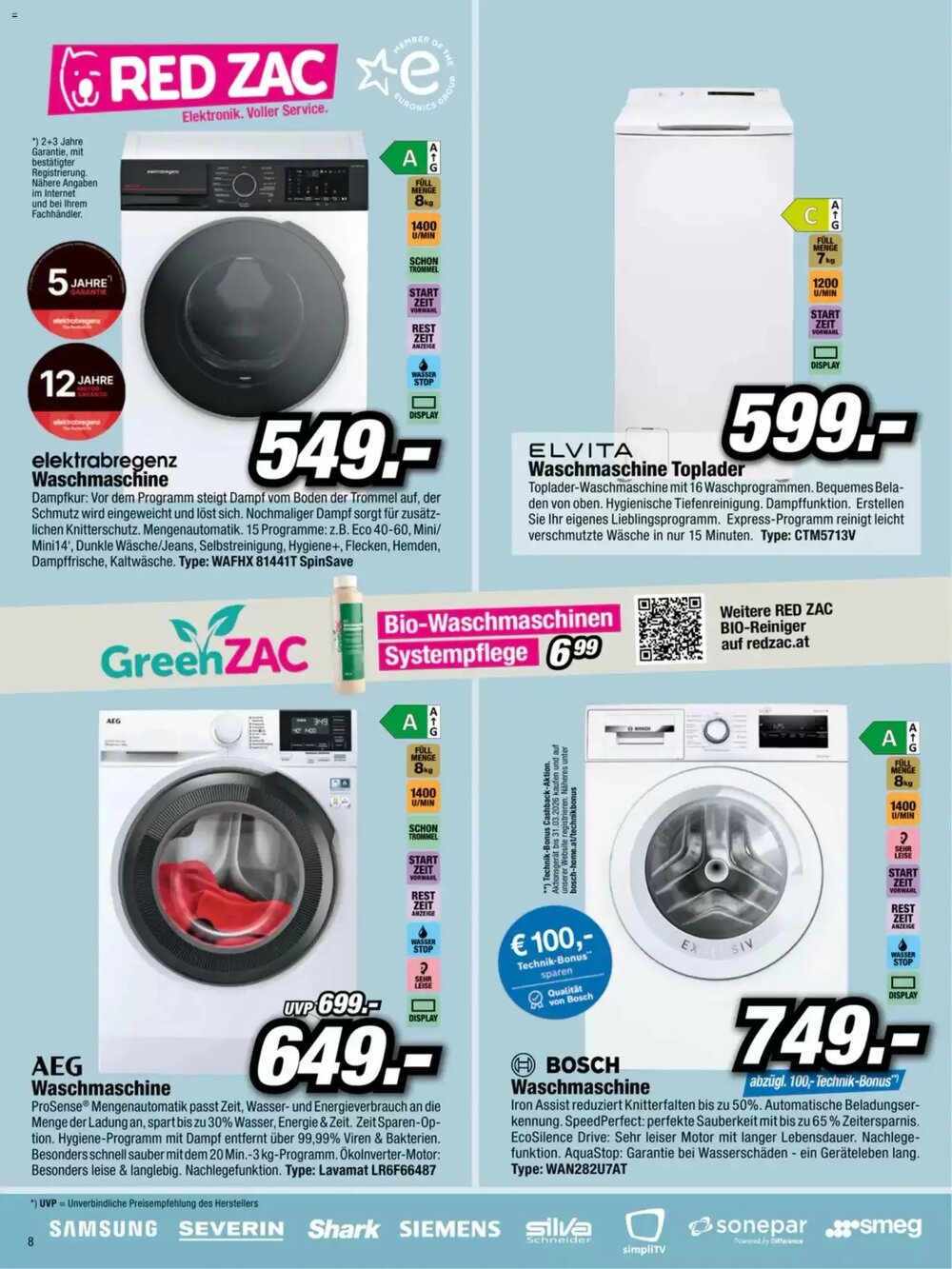 Red Zac Flugblatt (ab 26.01.2026) - Angebote und Prospekt - Seite 8