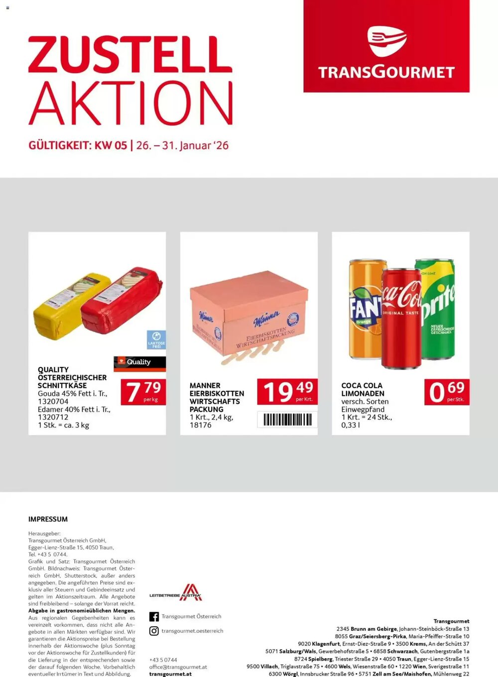Transgourmet Flugblatt (ab 26.01.2026) - Angebote und Prospekt - Seite 28