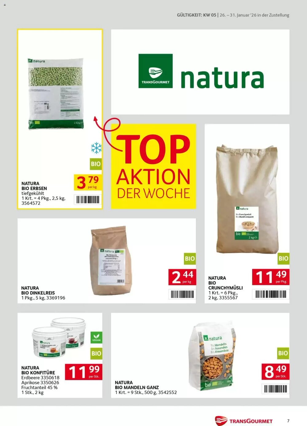 Transgourmet Flugblatt (ab 26.01.2026) - Angebote und Prospekt - Seite 7