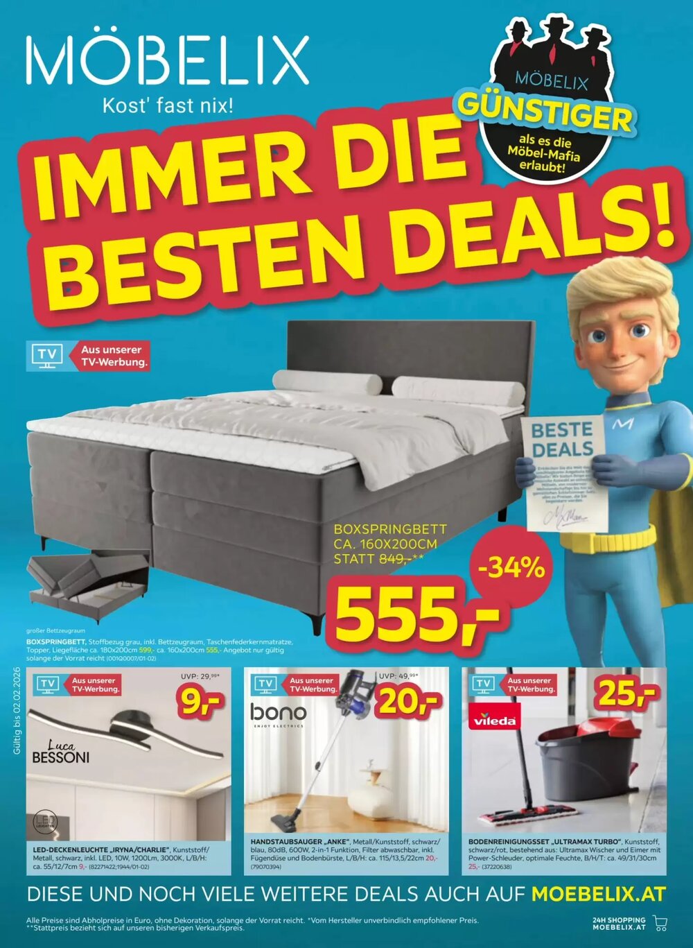 Möbelix Flugblatt (ab 27.01.2026) - Angebote und Prospekt - Seite 1