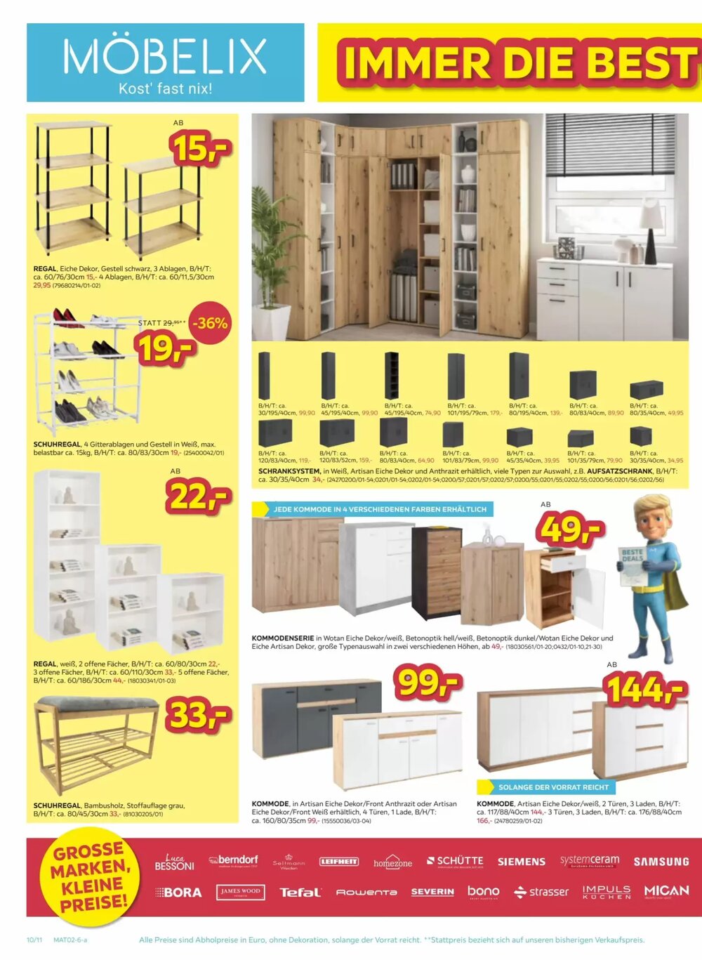 Möbelix Flugblatt (ab 27.01.2026) - Angebote und Prospekt - Seite 10